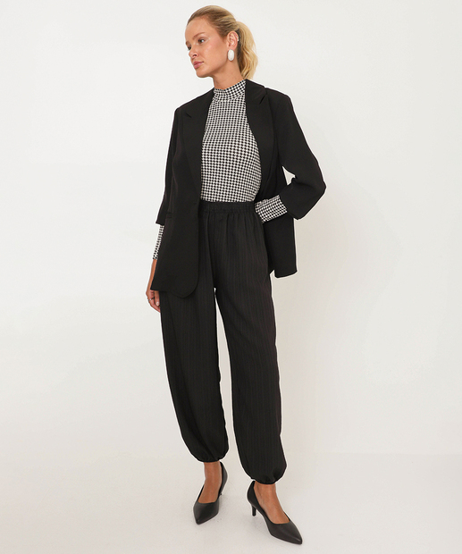 Calça Feminina Aladim Textura Marisa Preto