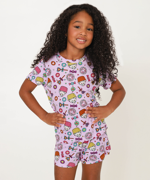 Image_Pijama Infantil Estampa Doces Marisa Tam 4 a 12 Lilás