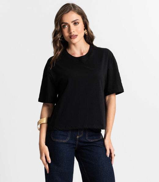 Image_Blusa Feminina Em Meia Malha Endless Preto