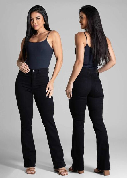 Calça Sarja Sawary Boot Cut - 282681