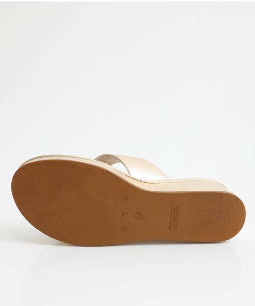 Tamanco Feminino Flatform Bebecê Dourado