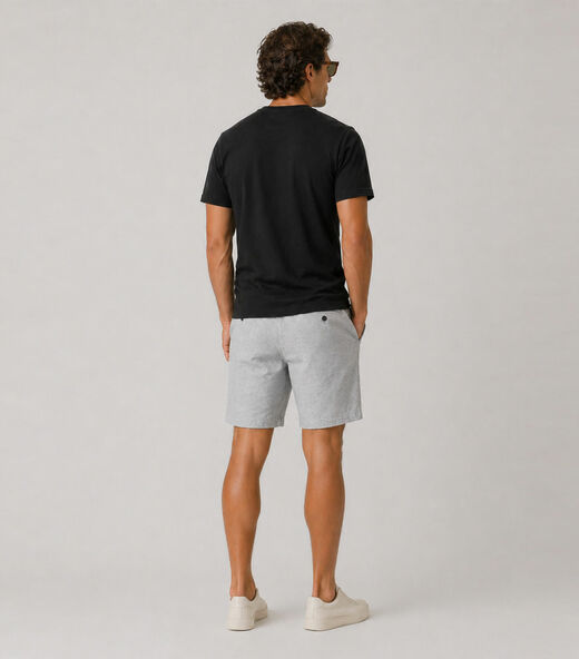 Camiseta Masculina Manga Curta Básica Select Preto