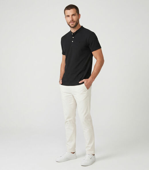 Camiseta Masculina Malhão Maquinetado Diametro Preto