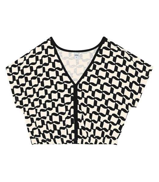 Blusa Feminina Manga Curta Rovitex Preto