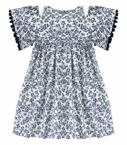 Vestido Infantil Leves Defeitos Rovi Kids Bege