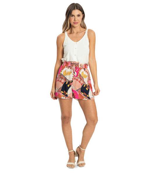 Shorts Feminino Clochard Rovitex Rosa