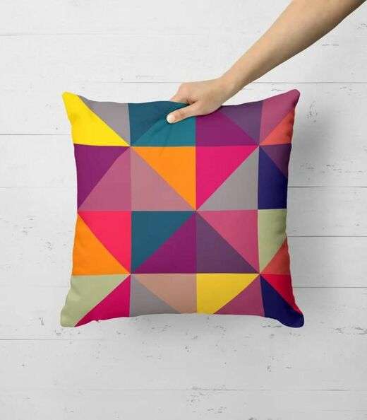 Kit 4 Capas Para Almofadas Wevans Amarelo