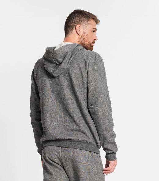 Jaqueta Masculina Moletom Premium Diametro Cinza