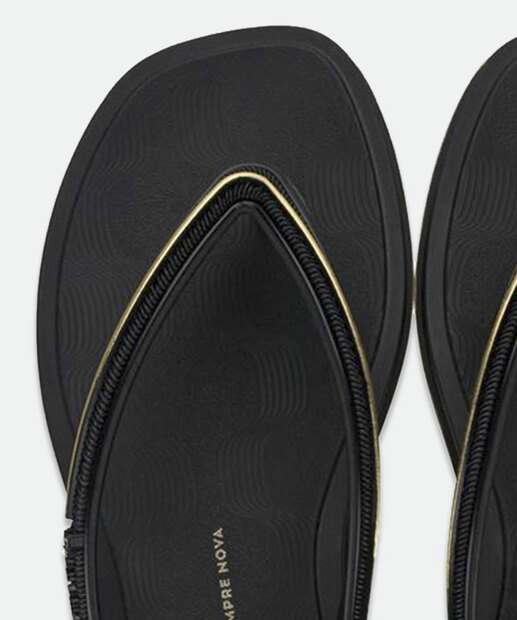 Chinelo Feminino Ipanema Glow Preto
