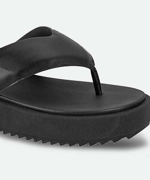 Tamanco Feminino Tiras Flatform Moleca 