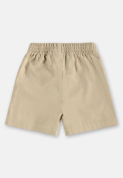 Conjunto Body Bermuda Linho Up Baby