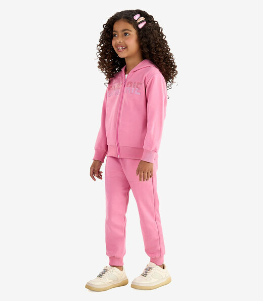 Image_Conjunto Jaqueta  e Calça Moletom Rovi Kids Rosa
