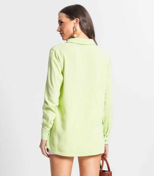 Camisa Manga Longa Feminina Endless Verde