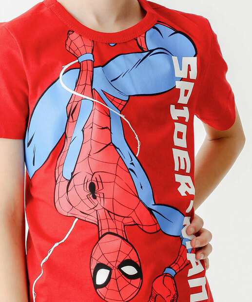 Conjunto Infantil Homem Aranha Marvel Tam 4 a 10