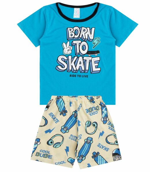 Pijama Infantil Masculino Kappes Azul