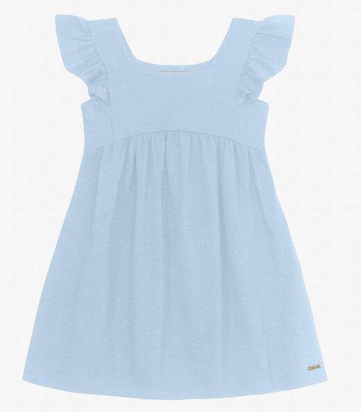 Image_Vestido Infantil em Cotton Glitter Trick Nick Azul