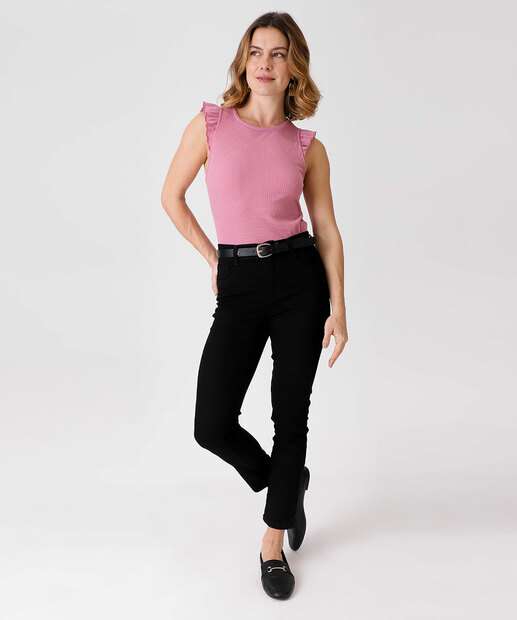 Image_Calça Feminina Sarja Skinny Sawary
