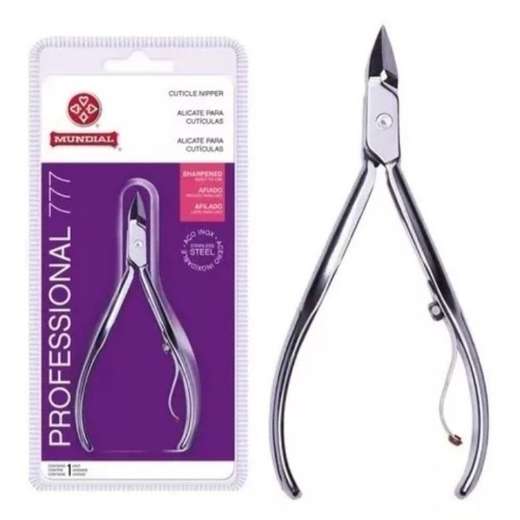 Kit Alicate Cutícula Com 24 Peças 777 Aço Inox