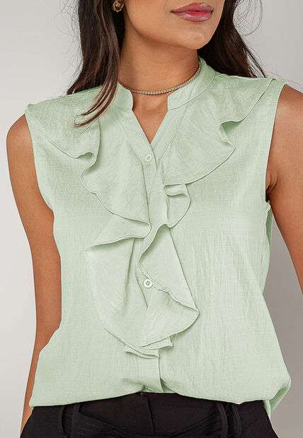 Image_Regata Alfaiataria Com Babados Verde Salvatore