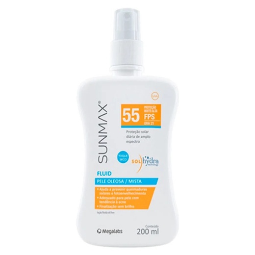Image_Protetor Solar Sunmax Fluid FPS55 Spray 200ml