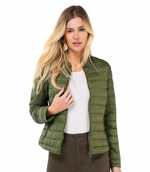 Jaqueta Puffer Feminina Endless Verde