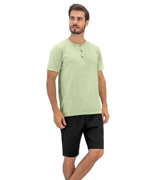 Bermuda Masculina Sarja Rovitex Preto