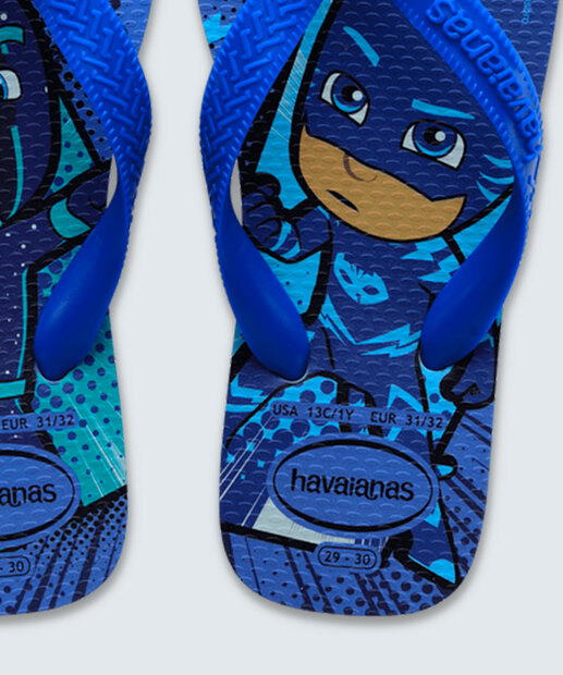 Chinelo Havaianas Infantil Top PJ Masks 