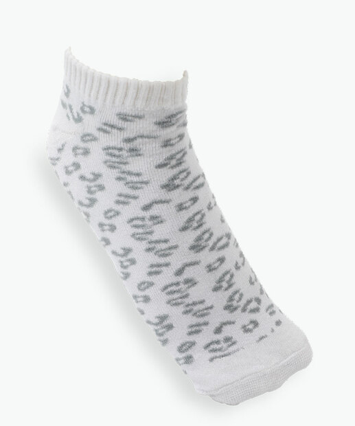 Kit 3 Pares Meias Soquete Feminina Animal Print Marisa