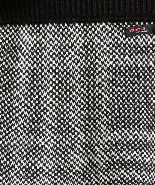 Saia Feminina Tricô Pied Poule Marisa 