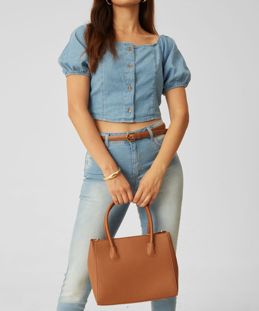 Bolsa De Mão Tote Feminina Marisa
