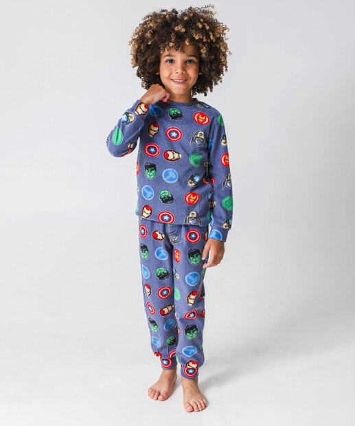 Image_Pijama Infantil Super Heróis Marvel Tam 4 a 12 Azul
