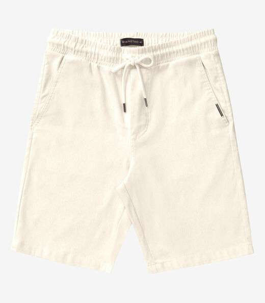 Bermuda Masculina Bengaline Diametro Bege