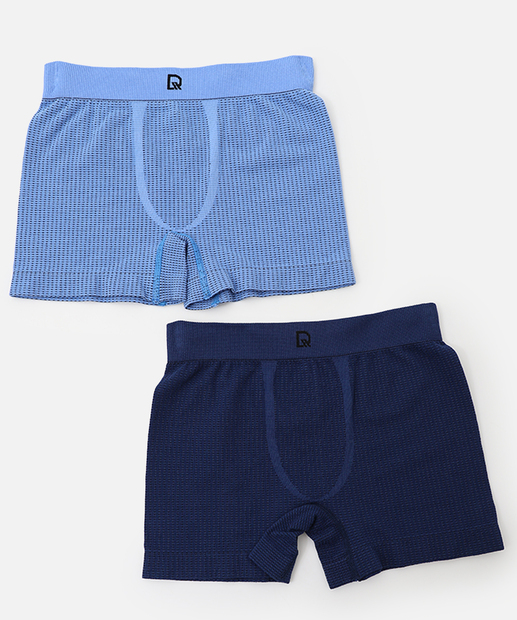 Image_Kit 2 Cuecas Boxer Infantil Cotton DelRio Azul