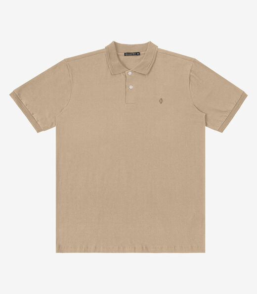 Image_Camisa Polo Masculina Cotton Leve UV Diametro Marrom