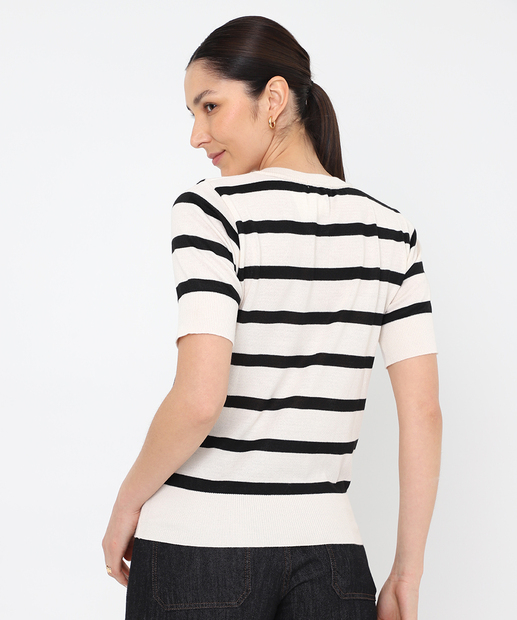 Blusa Feminina Tricot Listrada Marisa