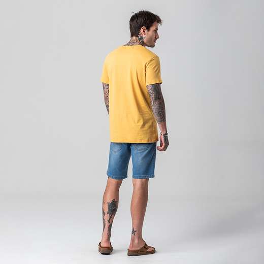 Camiseta Masculina Estampa Rock e Soda