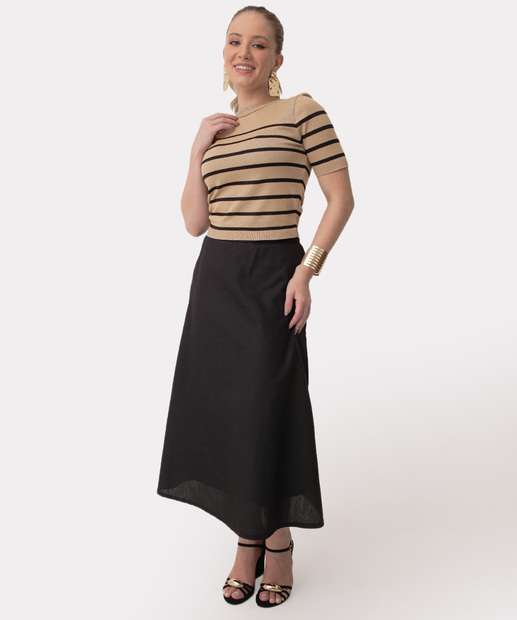 Image_Saia Midi Feminina Tricoline Marisa Preto