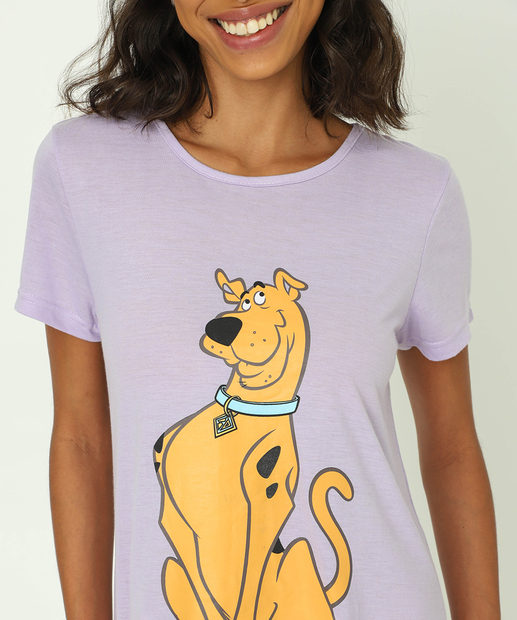 Camisola Scooby Doo Warner Bros Lilás