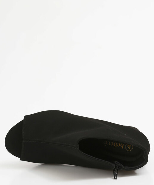 Bota Feminina Cano Curto Salto Grosso Bebecê