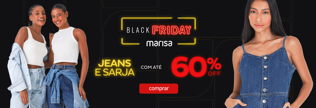 Jeans com até 60% OFF