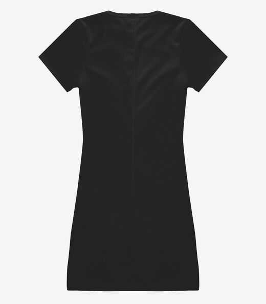 Vestido Feminino Em Tecido Henera Infinita Cor Preto