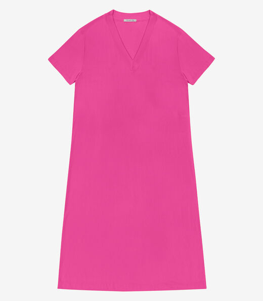 Image_Vestido Super Midi Feminino Plus Size Secret Glam Rosa