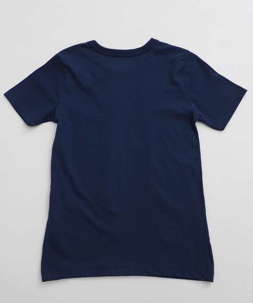 Conjunto Infantil Manga Curta Sonic Tam 4 a 10 Azul