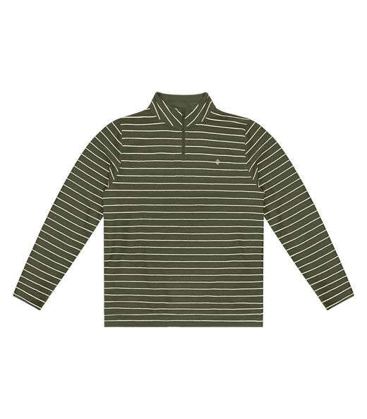 Blusão Masculino Moletinho Listrado Diametro Verde