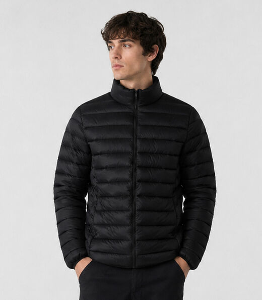 Image_Jaqueta Masculina Puffer Em Poliamida All Free Preto