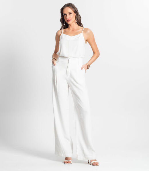 Blusa Feminina De Alça Endless Bege