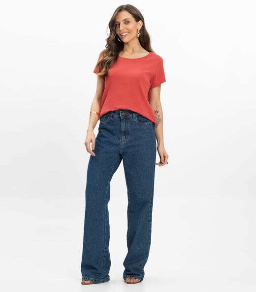 Blusa Feminina Infinita Cor Laranja