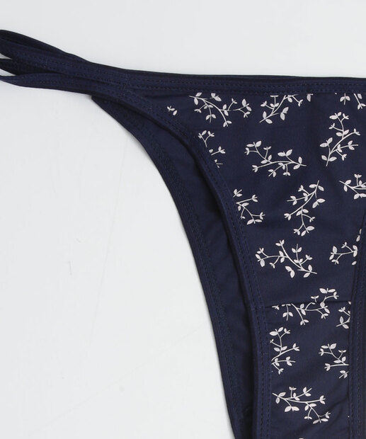 Kit 2 Calcinhas String Floral Microfibra Marisa