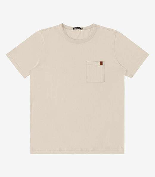 Image_Camiseta Meia Malha Masculina Diametro Bege