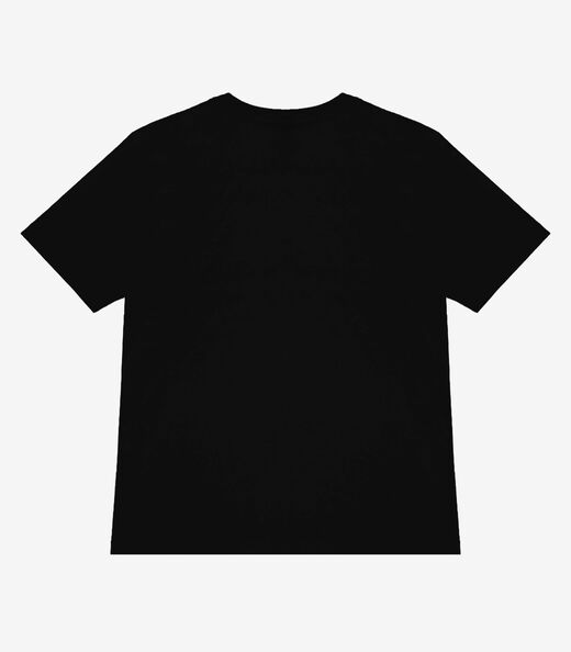 Camiseta Masculina Manga Curta Algodão Select Preto